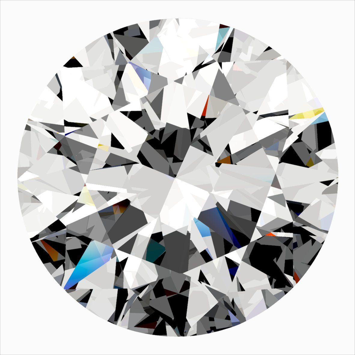 Diamante Taglio Brillante 0.3ct VG/VG/EX H VVS1 - IGI - 4.24x4.29x2.65mm