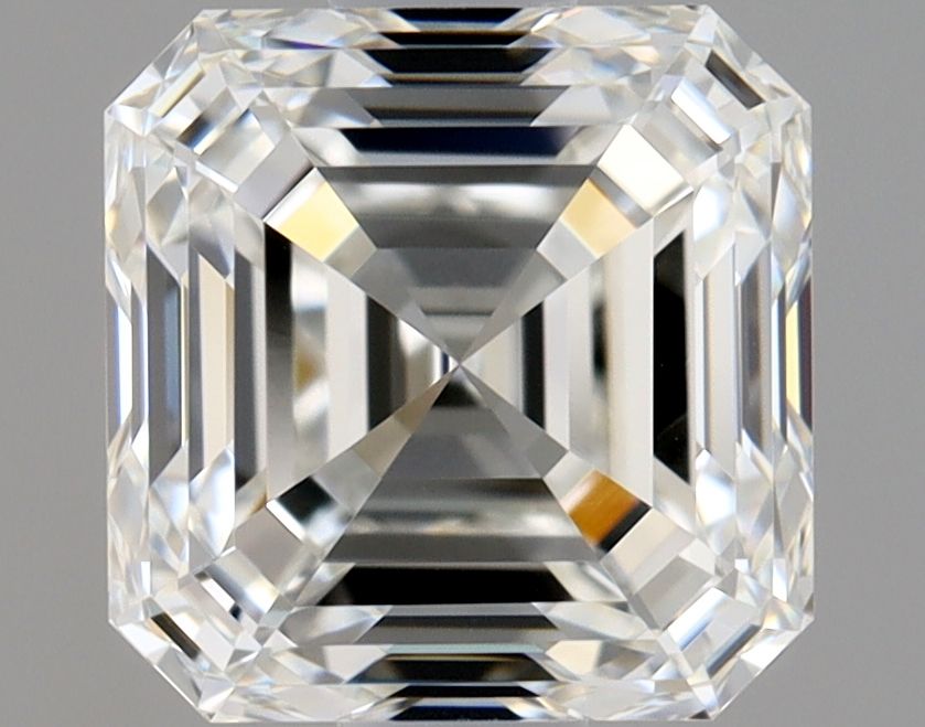 Diamante Naturale Taglio Asscher 1.3ct EX/EX H IF - GIA - 5.93x5.86x3.93mm