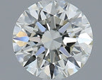 Diamante Naturale Taglio Brillante 0.6ct 3EX H IF - IGI - 5.37x5.4x3.34mm