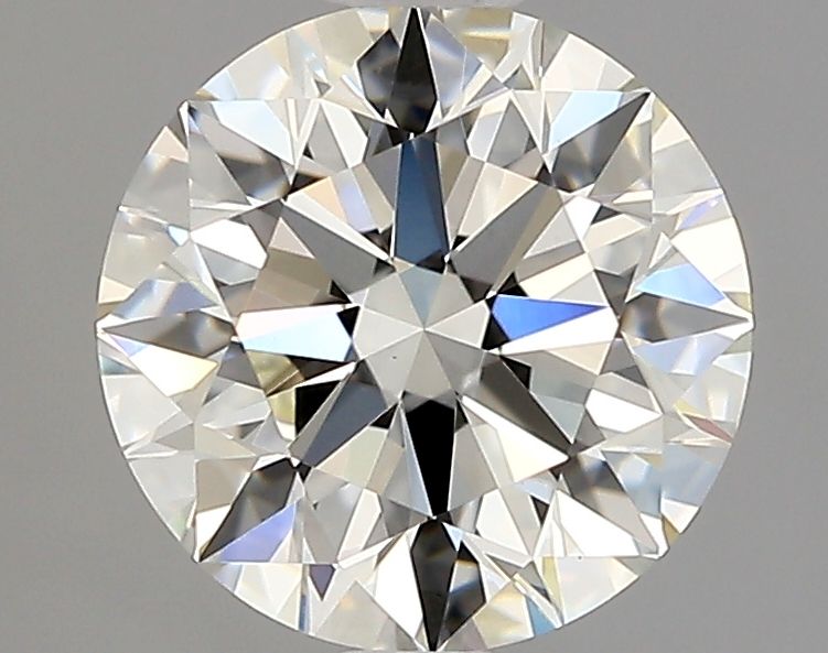 Diamante Naturale Taglio Brillante 1.36ct 3EX J VS1 - GIA - 7.08x7.02x4.39mm