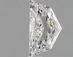 Diamante Naturale Taglio Scudo 0.51ct EX/VG F VS2 - GIA - 7.35x4.1x2.22mm