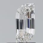 Diamante Naturale Taglio Particolare 0.53ct EX/VG F VS2 - GIA - 7.9x3.83x1.95mm