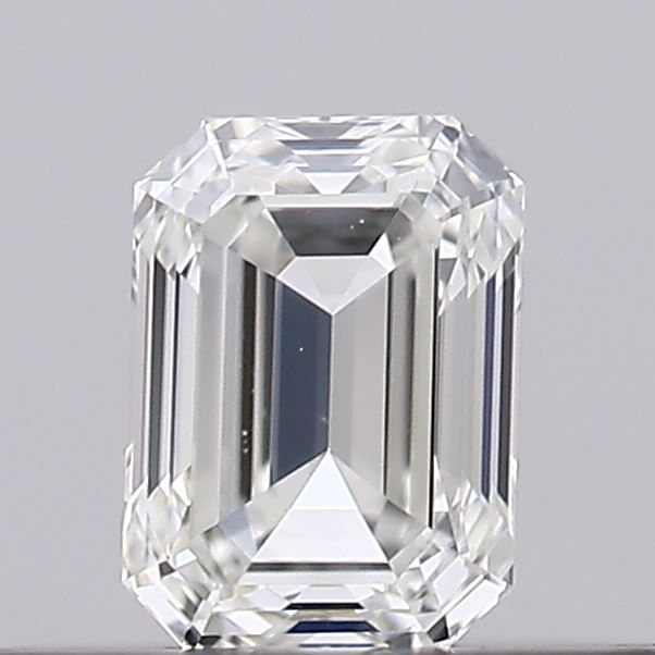 Diamante Naturale Taglio Smeraldo 0.19ct G/EX I VS1 - GIA - 3.77x2.74x1.84mm
