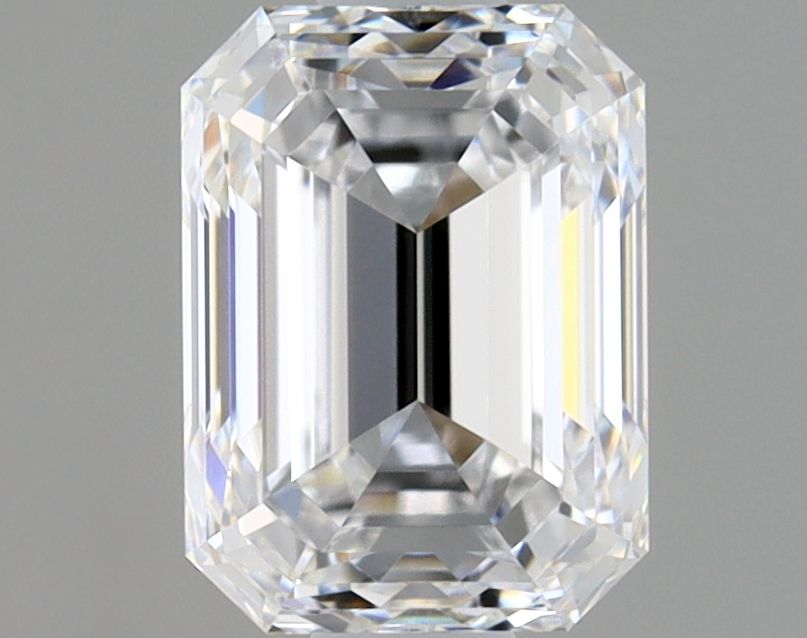 Diamante Naturale Taglio Smeraldo 0.9ct EX/EX D VVS2 - GIA - 6.14x4.53x3.19mm