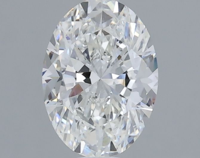 Diamante Naturale Taglio Ovale 0.73ct EX/EX G VS2 - GIA - 7.03x5.08x3.23mm