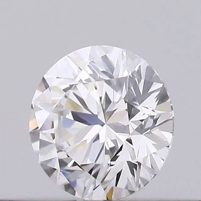 Diamante Naturale Taglio Brillante 0.19ct 3EX D FL - GIA - 3.7x3.72x2.3mm