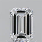 Diamante Naturale Taglio Smeraldo 1.01ct VG/EX E VS1 - GIA - 7.08x4.66x3.1mm