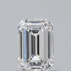 Diamante Naturale Taglio Smeraldo 0.55ct EX/EX E FL - GIA - 5.67x3.81x2.51mm
