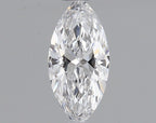 Diamante Naturale Taglio Marquise 0.32ct VG/EX D VVS1 - GIA - 7.41x3.52x2.14mm