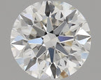 Diamante Naturale Taglio Brillante 0.6ct 3EX H IF - IGI - 5.37x5.42x3.37mm