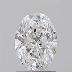 Diamante Naturale Taglio Ovale 1.32ct VG/EX E VS1 - GIA - 8.44x6.03x3.97mm