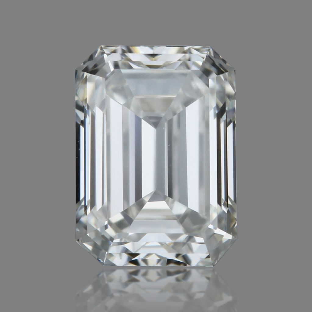 Diamante Naturale Taglio Smeraldo 0.25ct VG/EX H VVS1 - GIA - 4.18x3.04x2.06mm