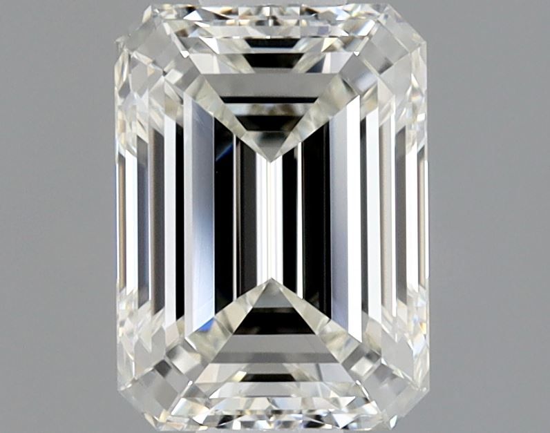 Diamante Naturale Taglio Smeraldo 0.57ct VG/EX H VVS1 - GIA - 5.48x4.0x2.76mm