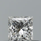 Diamante Naturale Taglio Princess 0.36ct VG/EX E VS1 - GIA - 3.9x3.87x2.86mm