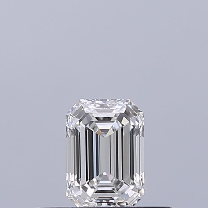 Diamante Naturale Taglio Smeraldo 0.31ct VG/EX F IF - GIA - 4.62x3.24x2.17mm