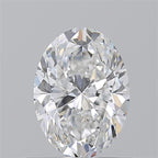 Diamante Naturale Taglio Ovale 0.79ct VG/EX E VVS1 - GIA - 7.04x5.1x3.36mm