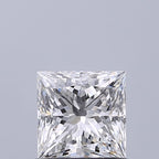 Diamante Naturale Taglio Princess 0.71ct VG/EX E VS2 - GIA - 4.87x4.83x3.57mm