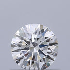 Diamante Naturale Taglio Brillante 0.57ct 3EX D VVS1 - IGI - 5.29x5.33x3.28mm