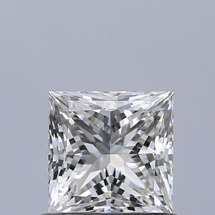 Diamante Naturale Taglio Princess 0.7ct EX/VG H VVS1 - GIA - 4.78x4.76x3.5mm