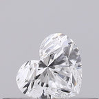 Diamante Naturale Taglio Cuore 0.19ct G/VG E VS1 - GIA - 3.38x3.98x2.45mm