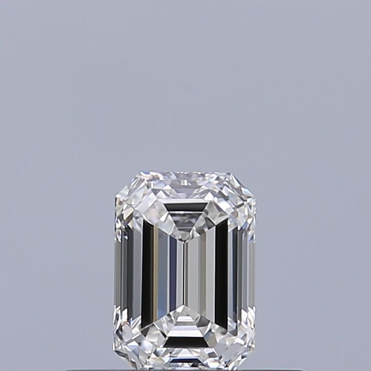 Diamante Naturale Taglio Smeraldo 0.33ct VG/VG F VS1 - GIA - 4.78x3.31x2.18mm