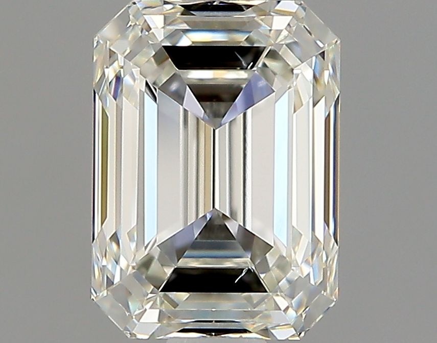 Diamante Naturale Taglio Smeraldo 1.3ct VG/EX J VS2 - GIA - 7.08x5.14x3.56mm