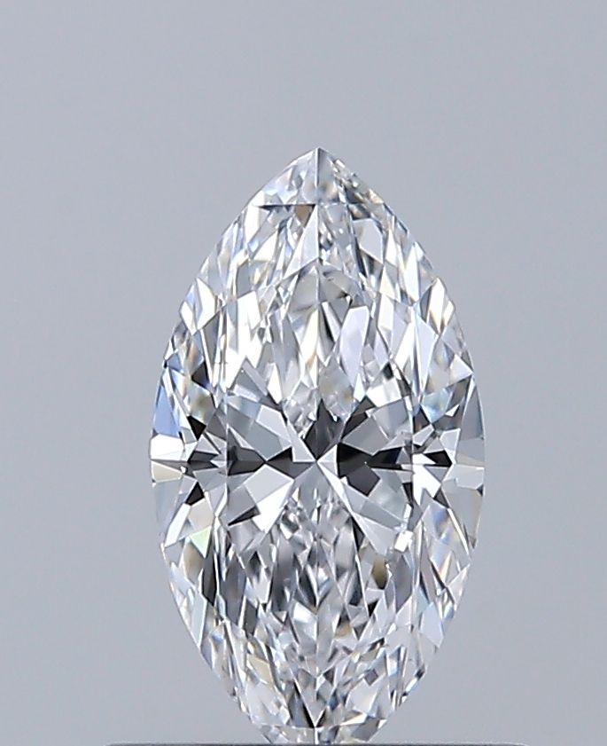 Diamante Naturale Taglio Marquise 0.6ct EX/VG D VS2 - GIA - 8.22x4.35x2.78mm