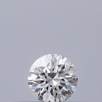 Diamante Naturale Taglio Brillante 0.19ct 3EX G VS1 - GIA - 3.7x3.72x2.29mm