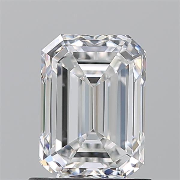 Diamante Naturale Taglio Smeraldo 1.2ct VG/EX F VVS2 - GIA - 6.95x5.02x3.5mm