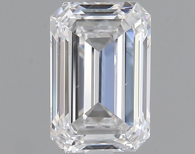 Diamante Naturale Taglio Smeraldo 0.7ct VG/VG D VS1 - GIA - 6.14x4.13x2.63mm