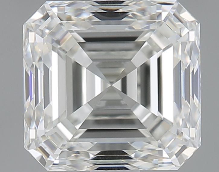 Diamante Taglio Smeraldo Quadrato 1.5ct EX/EX J VVS1 - GIA - 6.25x6.04x4.16mm