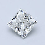 Diamante Naturale Taglio Princess 1.01ct VG/EX F VVS2 - GIA - 5.29x5.26x3.87mm