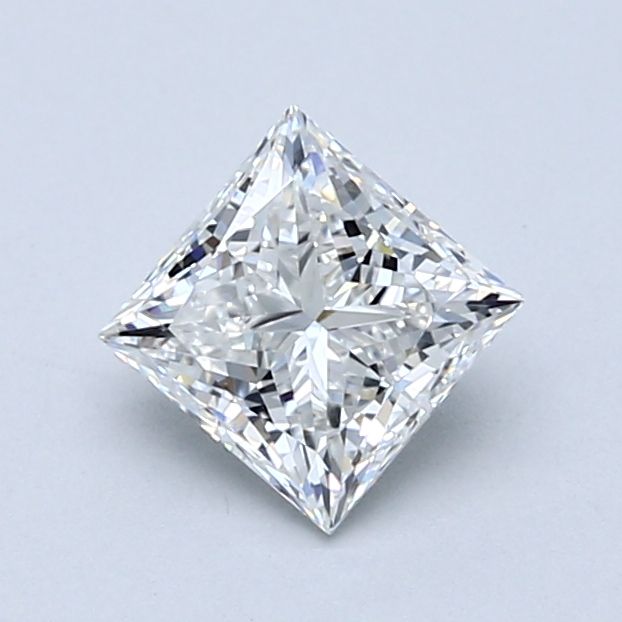 Diamante Naturale Taglio Princess 1.01ct VG/EX F VVS2 - GIA - 5.29x5.26x3.87mm