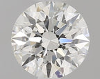 Diamante Naturale Taglio Brillante 0.6ct EX/VG/EX J VVS2 - GIA - 5.4x5.33x3.39mm