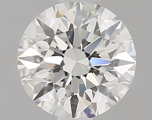 Diamante Naturale Taglio Brillante 0.6ct EX/VG/EX J VVS2 - GIA - 5.4x5.33x3.39mm