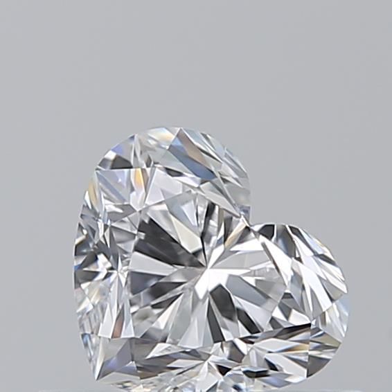 Diamante Naturale Taglio Cuore 0.54ct EX/VG D VVS1 - GIA - 4.7x5.57x3.49mm