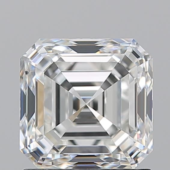 Diamante Naturale Taglio Asscher 1.51ct EX/EX H VVS2 - GIA - 6.18x6.11x4.07mm