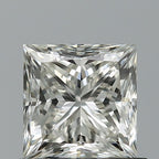 Diamante Naturale Taglio Princess 0.9ct EX/EX H VVS1 - IGI - 5.13x5.06x3.79mm