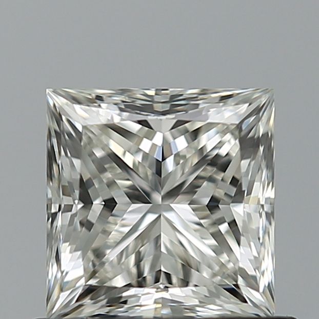 Diamante Naturale Taglio Princess 0.9ct EX/EX H VVS1 - IGI - 5.13x5.06x3.79mm