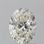 Diamante Naturale Taglio Ovale 0.9ct VG/EX J VVS1 - GIA - 7.23x5.31x3.56mm