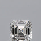 Diamante Taglio Smeraldo Quadrato 0.35ct EX/EX D VVS1 - GIA - 3.88x3.88x2.57mm