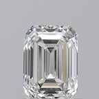 Diamante Naturale Taglio Smeraldo 0.62ct VG/EX H IF - GIA - 5.58x4.04x2.81mm