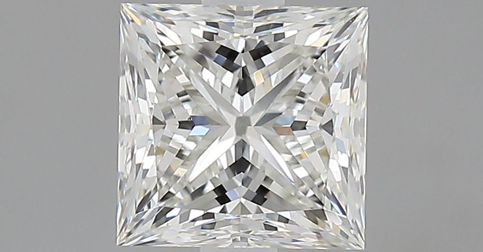 Diamante Naturale Taglio Princess 1.51ct EX/EX I VS2 - GIA - 6.14x6.03x4.51mm