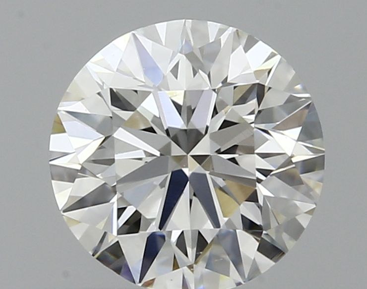 Diamante Naturale Taglio Brillante 0.5ct EX/VG/VG F VS2 - GIA - 5.06x5.02x3.18mm