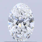 Diamante Naturale Taglio Ovale 0.42ct VG/EX E VVS2 - GIA - 6.3x4.17x2.56mm
