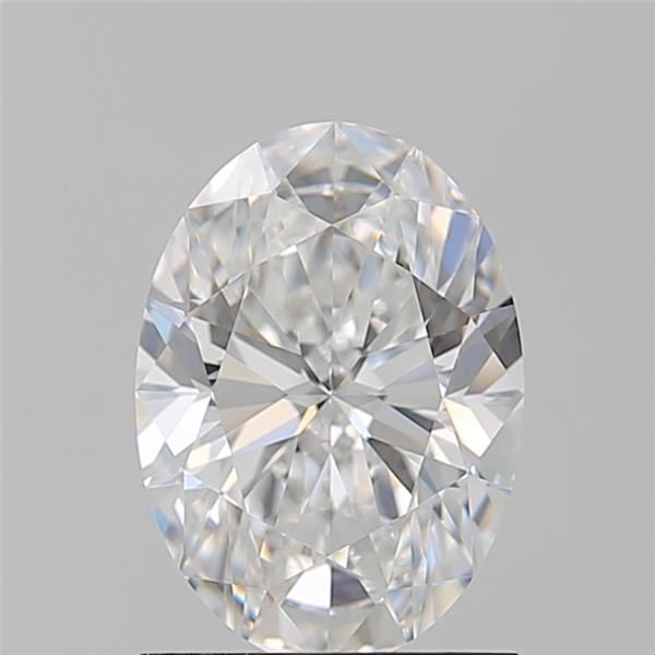 Diamante Naturale Taglio Ovale 1.32ct EX/EX F VVS2 - GIA - 8.52x6.08x3.85mm