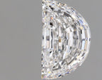 Diamante Naturale Taglio Mezzaluna 0.73ct VG/EX E VVS1 - GIA - 7.19x4.39x2.78mm