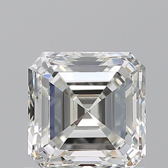 Diamante Naturale Taglio Asscher 0.94ct EX/EX J VVS1 - GIA - 5.39x5.32x3.61mm