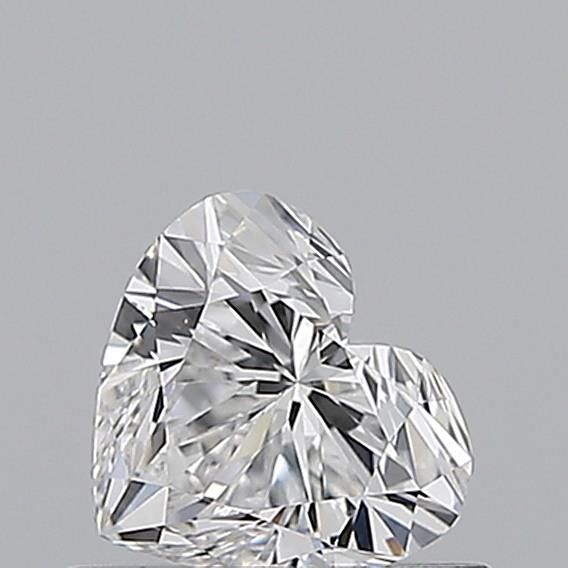 Diamante Naturale Taglio Cuore 0.51ct VG/VG D VS1 - GIA - 4.83x5.41x3.24mm