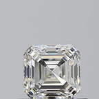 Diamante Naturale Taglio Asscher 0.71ct VG/VG I VVS1 - GIA - 4.84x4.69x3.28mm